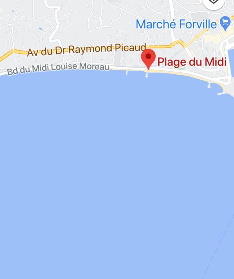 Appartement Rooftop, Premiere Ligne, Vue Mer, 50M De Plage Du Midi คานส์ ภายนอก รูปภาพ